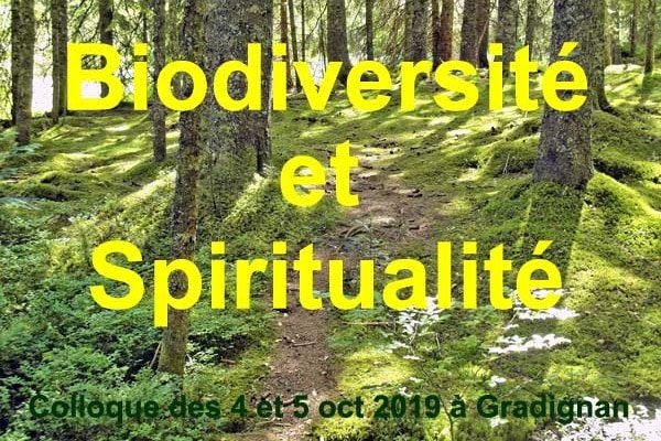 Visuel du Colloque Biodiversité et Spiritualité